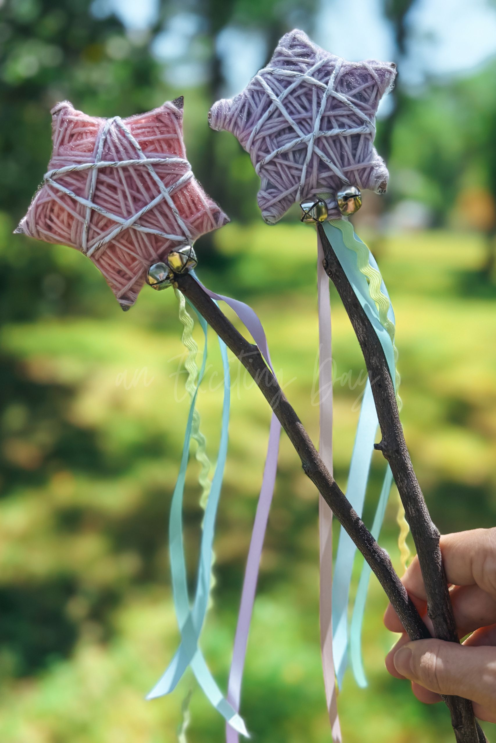 Wand Pattern Easy DIY Fairy Wands - An Exciting Day
